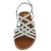 imageCUSHIONAIRE Womens Joanna flat sandal Comfort Foam Wide Widths AvailableAqua