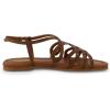 imageCUSHIONAIRE Womens Joanna flat sandal Comfort Foam Wide Widths AvailableTan