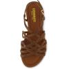 imageCUSHIONAIRE Womens Joanna flat sandal Comfort Foam Wide Widths AvailableTan