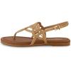imageCUSHIONAIRE Womens Judit flat sandal Comfort Foam Wide Widths AvailableNude
