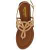 imageCUSHIONAIRE Womens Judit flat sandal Comfort Foam Wide Widths AvailableNude