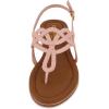 imageCUSHIONAIRE Womens Judit flat sandal Comfort Foam Wide Widths AvailableRose Gold