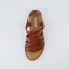 imageCUSHIONAIRE Womens Lotus fisherman sandal Memory Foam Wide Widths AvailableCognac