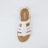 imageCUSHIONAIRE Womens Lotus fisherman sandal Memory Foam Wide Widths AvailableWhite
