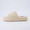 imageCUSHIONAIRE Womens RSVP slipper with Memory Foam Wide Widths AvailableCream