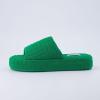 imageCUSHIONAIRE Womens RSVP slipper with Memory Foam Wide Widths AvailableKelly Green