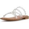 imageCUSHIONAIRE Womens Tonya Studded slide sandal with Memory FoamClear