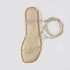 imageCUSHIONAIRE Womens Virtue lace up sandal Memory Foam Wide Widths AvailableChampagne