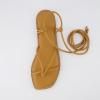 imageCUSHIONAIRE Womens Virtue lace up sandal Memory Foam Wide Widths AvailableTan