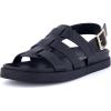 imageCUSHIONAIRE Womens Ego fisherman footbed sandal with Comfort Wide Widths AvailableBlack
