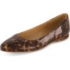 imageCUSHIONAIRE Womens Francie Flat with Comfort Foam and Wide Widths AvailableTortoise Patent