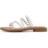 imageCUSHIONAIRE Womens Tonya Studded slide sandal with Memory FoamClear