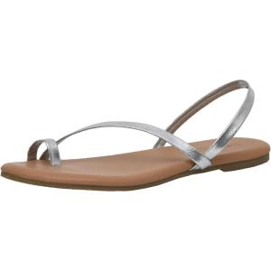imageCUSHIONAIRE Womens Catalina toe ring Sandal with Memory FoamSilver