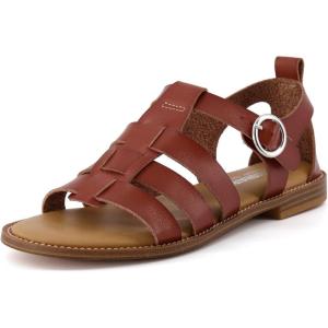 imageCUSHIONAIRE Womens Lotus fisherman sandal Memory Foam Wide Widths AvailableCognac