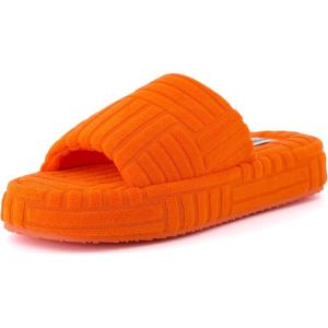 imageCUSHIONAIRE Womens RSVP slipper with Memory Foam Wide Widths AvailableOrange
