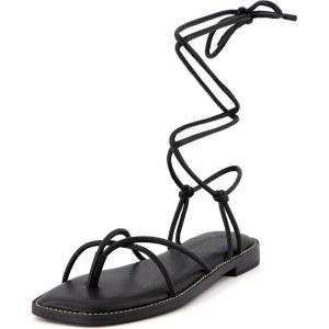 imageCUSHIONAIRE Womens Virtue lace up sandal Memory Foam Wide Widths AvailableBlack