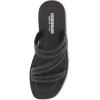 imageCUSHIONAIRE Womens Athena rhinestone sandal Memory FoamBlack