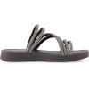 imageCUSHIONAIRE Womens Athena rhinestone sandal Memory FoamPewter