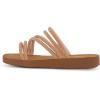 imageCUSHIONAIRE Womens Athena rhinestone sandal Memory FoamRose Gold