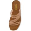 imageCUSHIONAIRE Womens Athena rhinestone sandal Memory FoamRose Gold