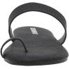 imageCUSHIONAIRE Womens Carson toe ring slide Sandal with Memory FoamBlack