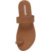 imageCUSHIONAIRE Womens Carson toe ring slide Sandal with Memory FoamCognac