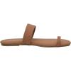 imageCUSHIONAIRE Womens Carson toe ring slide Sandal with Memory FoamCognac