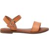 imageCUSHIONAIRE Womens Clara One Band Ankle Strap Sandal Memory Foam Wide Widths AvailableHoney