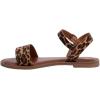 imageCUSHIONAIRE Womens Clara One Band Ankle Strap Sandal Memory Foam Wide Widths AvailableLeopard