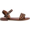 imageCUSHIONAIRE Womens Clara One Band Ankle Strap Sandal Memory Foam Wide Widths AvailableLeopard
