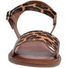 imageCUSHIONAIRE Womens Clara One Band Ankle Strap Sandal Memory Foam Wide Widths AvailableLeopard