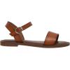 imageCUSHIONAIRE Womens Clara One Band Ankle Strap Sandal Memory Foam Wide Widths AvailableTan
