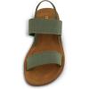 imageCUSHIONAIRE Womens Ina stretch sandal Memory FoamKhaki