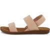 imageCUSHIONAIRE Womens Ina stretch sandal Memory FoamNude