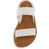 imageCUSHIONAIRE Womens Ina stretch sandal Memory FoamWhite