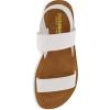 imageCUSHIONAIRE Womens Ina stretch sandal Memory FoamWhite