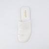imageCUSHIONAIRE Womens Kiss toe ring basket weave sandal Memory Foam Wide Widths AvailableWhite