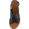 imageCUSHIONAIRE Womens Lake cross band sandal Memory FoamBlack