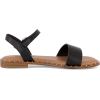 imageCUSHIONAIRE Womens Verona one band sandal Memory FoamBlack