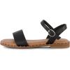 imageCUSHIONAIRE Womens Verona one band sandal Memory FoamBlack