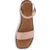 imageCUSHIONAIRE Womens Verona one band sandal Memory FoamBlush