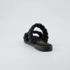 imageCUSHIONAIRE Womens Vibe braided two band sandal Memory Foam Wide Widths AvailableBlack