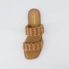 imageCUSHIONAIRE Womens Vibe braided two band sandal Memory Foam Wide Widths AvailableTan