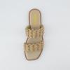imageCUSHIONAIRE Womens Vibe braided two band sandal Memory Foam Wide Widths AvailableWheat