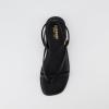 imageCUSHIONAIRE Womens Vida strappy flat sandal Memory Foam and Wide Widths AvailableBlack
