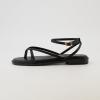 imageCUSHIONAIRE Womens Vida strappy flat sandal Memory Foam and Wide Widths AvailableBlack