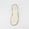 imageCUSHIONAIRE Womens Vida strappy flat sandal Memory Foam and Wide Widths AvailableCream