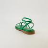 imageCUSHIONAIRE Womens Vida strappy flat sandal Memory Foam and Wide Widths AvailableKelly Green
