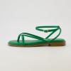 imageCUSHIONAIRE Womens Vida strappy flat sandal Memory Foam and Wide Widths AvailableKelly Green