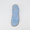 imageCUSHIONAIRE Womens Vida strappy flat sandal Memory Foam and Wide Widths AvailableLight Blue